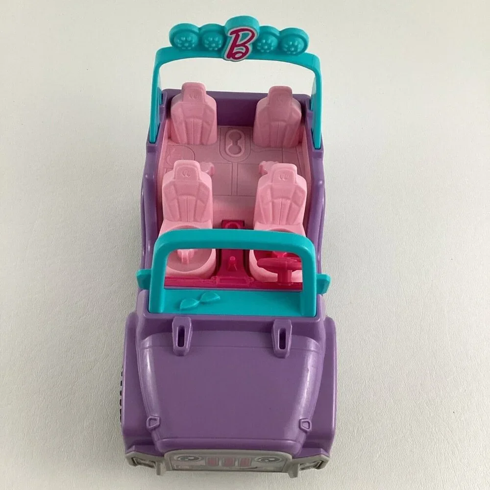 Fisher Price Little People Barbie Beach Cruiser Fun Songs Sounds with 2 Figures
